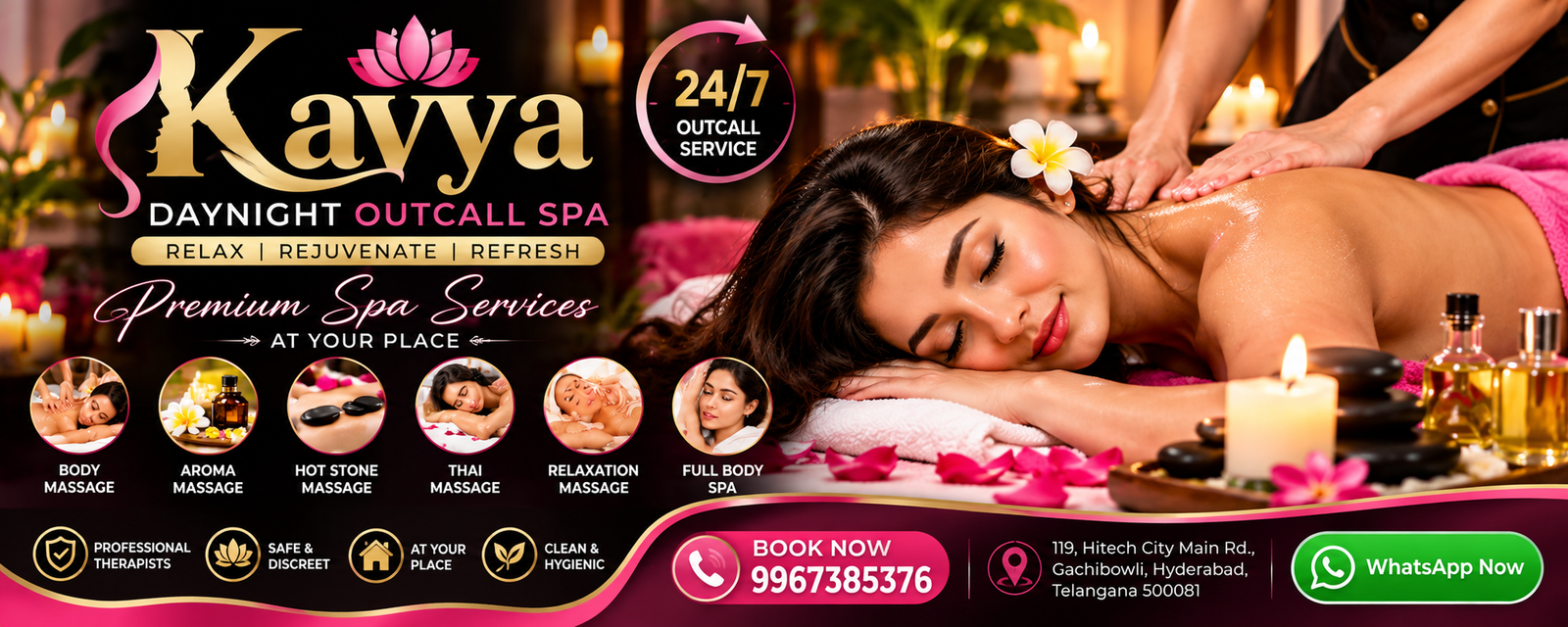 Kavya Spa Banner 1