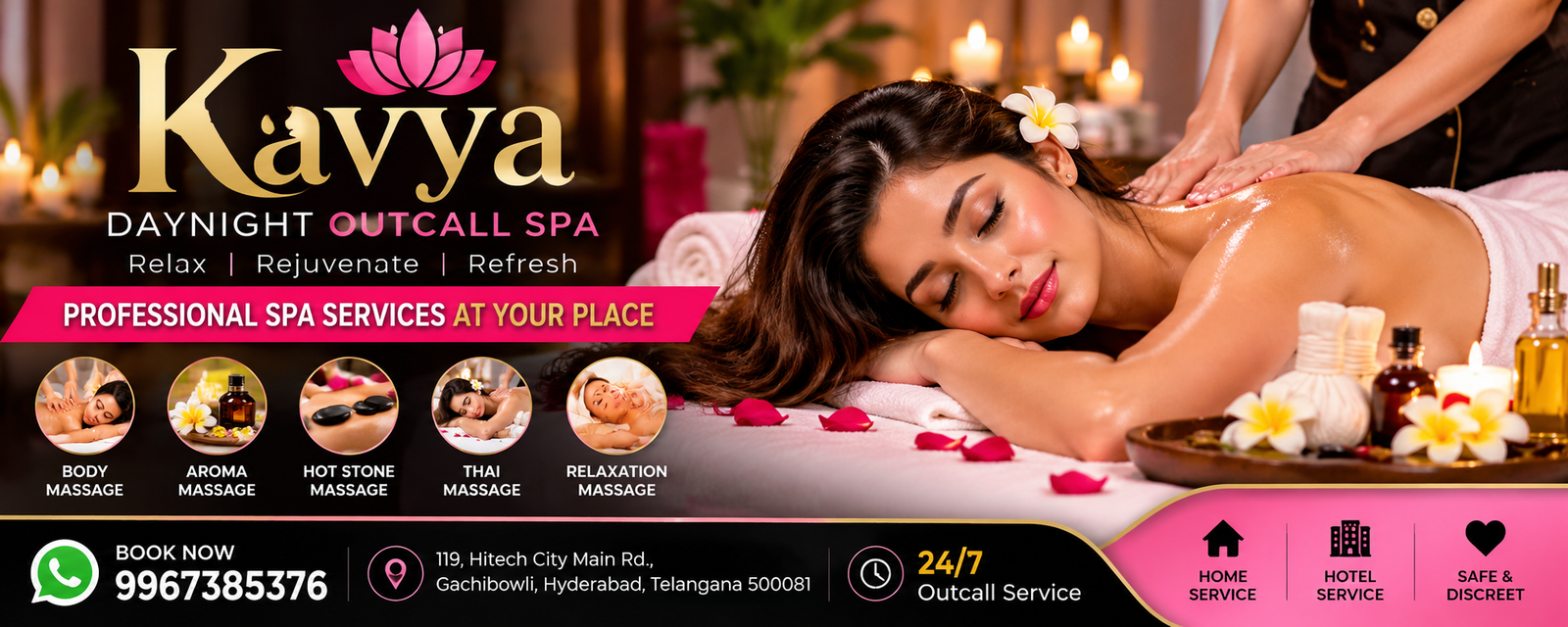 Kavya Spa Banner 2